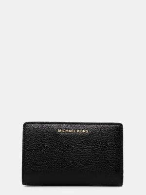 MICHAEL Michael Kors portfel skórzany damski kolor czarny 32R4G8ED6L
