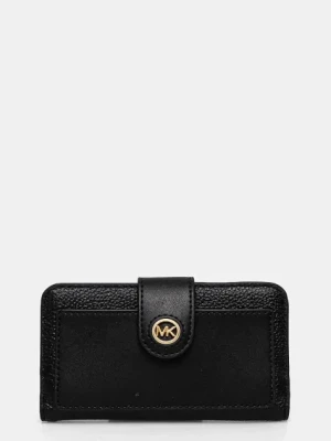 MICHAEL Michael Kors portfel skórzany damski kolor czarny 32S4G0KF6L