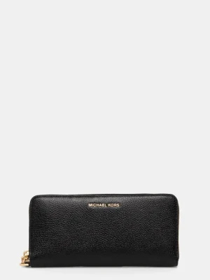 MICHAEL Michael Kors portfel skórzany damski kolor czarny 32T4GJ6E7L
