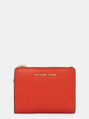 MICHAEL Michael Kors portfel skórzany damski kolor czerwony 32S4G8ED7L