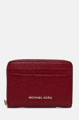 MICHAEL Michael Kors portfel skórzany damski kolor czerwony 32T4GJ6Z5L