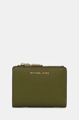 MICHAEL Michael Kors portfel skórzany damski kolor zielony 32S4G8ED7L