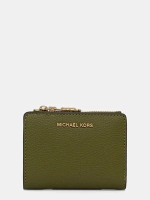 MICHAEL Michael Kors portfel skórzany damski kolor zielony 32S4G8ED7L