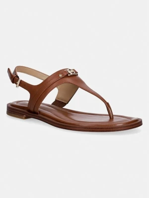 MICHAEL Michael Kors sandały damskie skórzane Mandy Thong Sandal