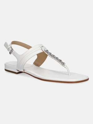 MICHAEL Michael Kors sandały na płaskim obcasie damskie skórzane Marcia Thong Sandal
