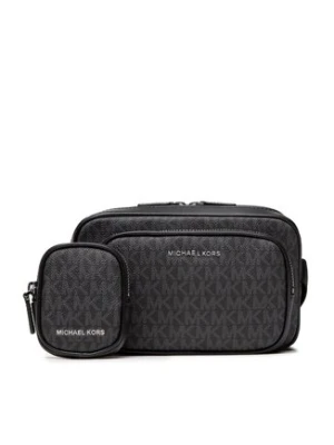 MICHAEL Michael Kors Saszetka Hudson 33U2LHDC2B Czarny