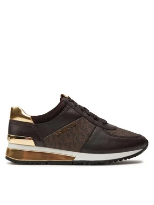 MICHAEL Michael Kors Sneakersy Allie Wrap Trainer 43R6ALFP2B Brązowy