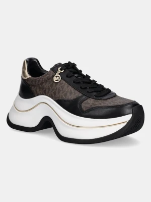 MICHAEL Michael Kors sneakersy Arla damskie kolor brązowy 43F5ARFS2L.200