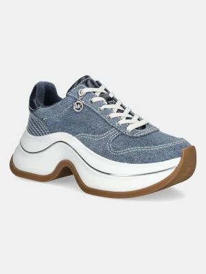 MICHAEL Michael Kors sneakersy Arla Trainer damskie kolor niebieski 43R6ARFS1D.452