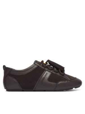 MICHAEL Michael Kors Sneakersy Keely 43F6KLFS2S Brązowy ciemny