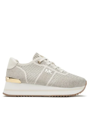 MICHAEL Michael Kors Sneakersy Monique Knit Trainer 43F3MQFSAM Szary