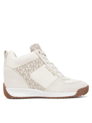 MICHAEL Michael Kors Sneakersy Nikko S2 Wedge Trainer 43F6NKFS4S Kremowy
