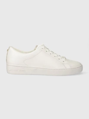 MICHAEL Michael Kors sneakersy skórzane Keaton kolor biały 43R4KTFS2L
