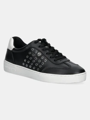MICHAEL Michael Kors sneakersy skórzane Scotty damskie kolor czarny 43R5SCFS1L.001