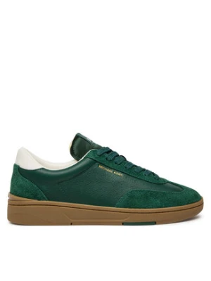 MICHAEL Michael Kors Sneakersy Wilton Leather and Suede Sneaker 42F4WLFS1L Zielony