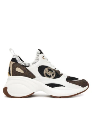 MICHAEL Michael Kors Sneakersy Zuma 43T5ZUFS1B Brązowy