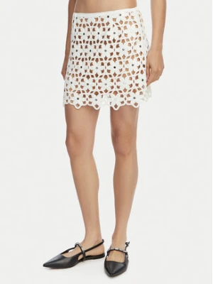 MICHAEL Michael Kors Spódnica mini MS670M4KNE Biały Regular Fit