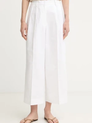 MICHAEL Michael Kors spodnie damskie z lnem