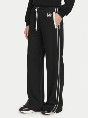 MICHAEL Michael Kors Spodnie dresowe MR630Y0K8N Czarny Regular Fit