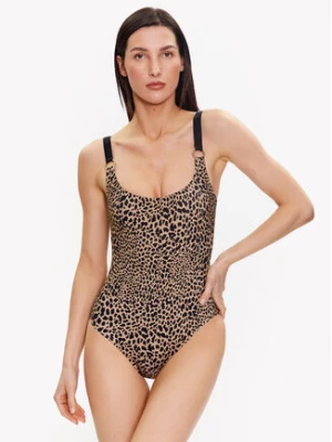 MICHAEL Michael Kors Strój kąpielowy Abstract Animal MM3K604 Zielony