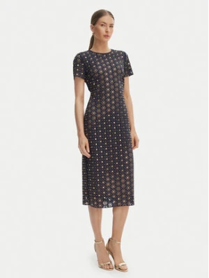 MICHAEL Michael Kors Sukienka codzienna MS683HED6E Granatowy Slim Fit