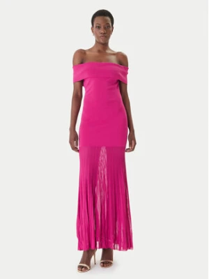 MICHAEL Michael Kors Sukienka dzianinowa MS683HGBFD Różowy Slim Fit