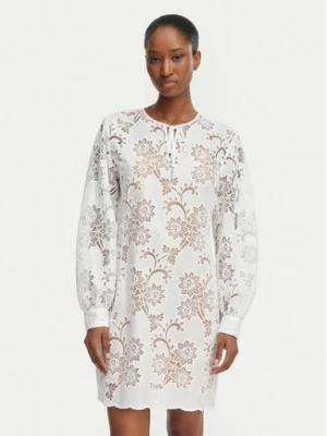 MICHAEL Michael Kors Sukienka letnia MS683E2KR2 Biały Relaxed Fit