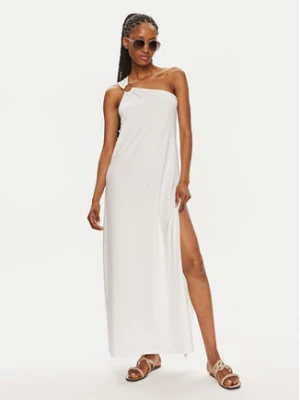 MICHAEL Michael Kors Sukienka plażowa MM7M038 Biały Regular Fit