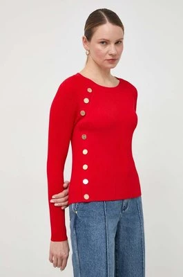 MICHAEL Michael Kors sweter damski kolor czerwony lekki