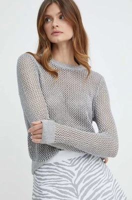 MICHAEL Michael Kors sweter damski kolor srebrny lekki