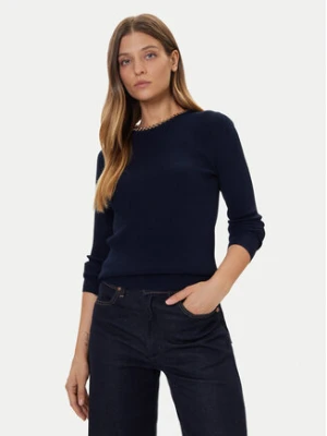 MICHAEL Michael Kors Sweter MF561CJ33D Granatowy Slim Fit