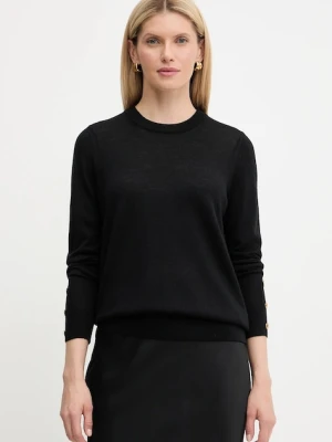 MICHAEL Michael Kors sweter wełniany damski kolor czarny lekki MT5619D4VR