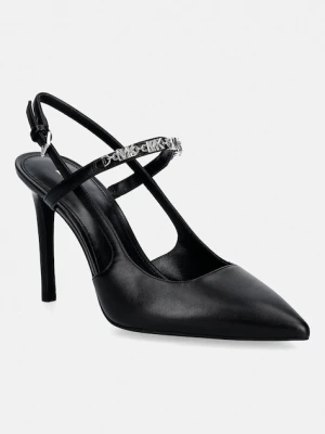 MICHAEL Michael Kors szpilki skórzane Dina Flex High Sling Pump