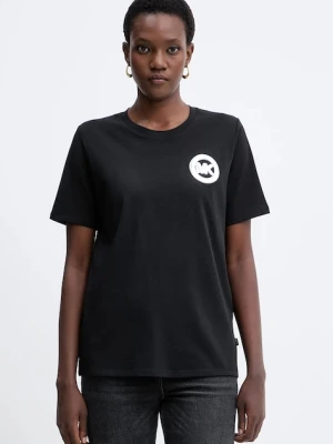 MICHAEL Michael Kors t-shirt bawełniany damski kolor czarny MF551WP97J