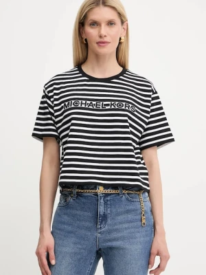 MICHAEL Michael Kors t-shirt bawełniany damski kolor czarny MT551R9HM7