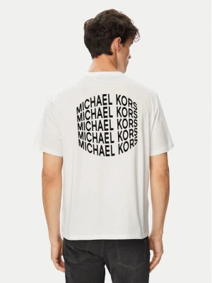 MICHAEL Michael Kors T-Shirt CF6535WFV4 Biały Regular Fit