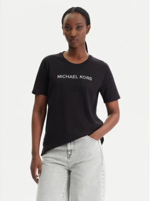 MICHAEL Michael Kors T-Shirt MR651QP97J Czarny Regular Fit
