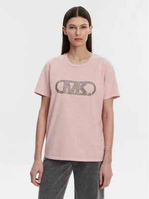 MICHAEL Michael Kors T-Shirt MS551SC491 Różowy Regular Fit