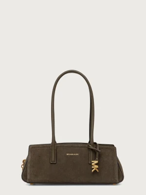MICHAEL Michael Kors torebka bagietka damska zamszowa LAILA zielony