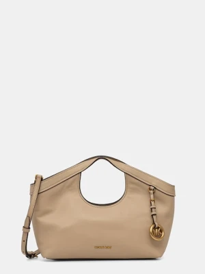 MICHAEL Michael Kors torebka crossbody damska skórzana Haddie beżowy