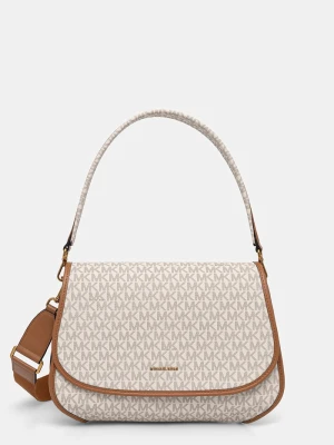 MICHAEL Michael Kors torebka crossbody damska z imitacji skóry Holmes beżowy
