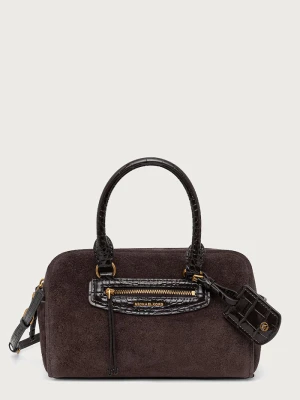 MICHAEL Michael Kors torebka crossbody damska zamszowa brązowy