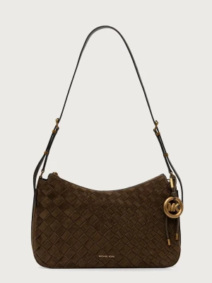 MICHAEL Michael Kors torebka damska zamszowa NOLITA zielony