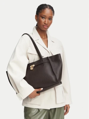 MICHAEL Michael Kors Torebka Hamilton 30F6GNXT7L Brązowy ciemny
