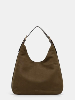MICHAEL Michael Kors torebka hobo damska skórzana NOLITA zielony