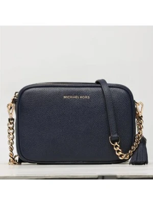 MICHAEL Michael Kors Torebka Jet Set 32F7GGNM8L Granatowy