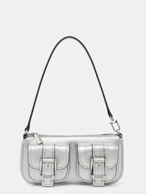 MICHAEL Michael Kors torebka kolor srebrny 32S5SZCU1M
