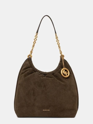 MICHAEL Michael Kors torebka shopper damska skórzana brązowy