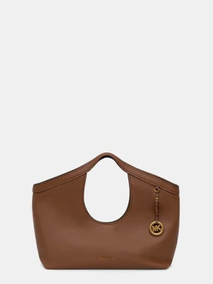 MICHAEL Michael Kors torebka shopper damska skórzana Haddie brązowy