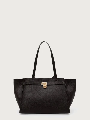 MICHAEL Michael Kors torebka shopper damska skórzana HAMILTON MODERNE brązowy